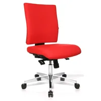 TOPSTAR Lightstar 10 mit Sitztiefenverstellung ohne Armlehnen rot /