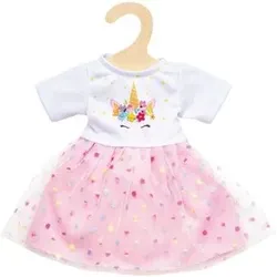 HELESS 1060 Puppen-Kleid "Einhorn Hannah", Gr. 28-35 cm