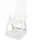 vidaXL Verstellbare Gartenstühle 65,2 x 95,1 x 27,3 cm weiß 2 St.