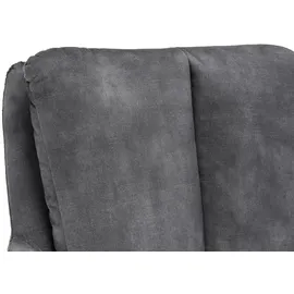 ronald verdult Polsterstühle 2er Set ALEX, Anthrazit - Schwarz - Stoffbezug - Metallgestell - 180 Grad drehbar - 2er Set