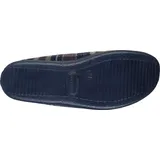 Fly Flot Herren Slipper kariert geschlossener Hausschuh Filz 240004, Größe:47 EU, Farbe:Braun - Braun - 47