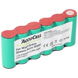 AccuCell Akku passend für Wolf Rasenschere Accu 60, ACCU60, 6 VSE 4/5A7,2 Volt 2150mAh