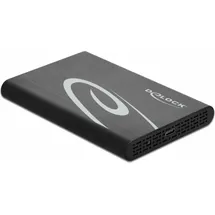 DeLock Externes Gehäuse für SATA HDD / SSD USB 3.0 - Speichergehäuse - 2.5\"\"