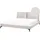 Beliani Polsterbett 180 x 200 cm Hellbeige