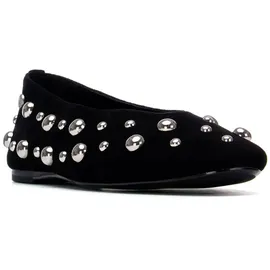 Xti für Damen. 14528303-NEGRO Ballerinas 145283 schwarz 40) Wohnung, Keine, Lässig