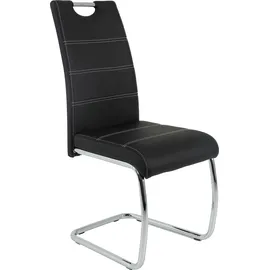 Hela Flora, S 2er Set 2 St., Kunstleder, schwarz