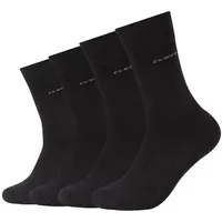 CAMANO Sneakersocken 4er Pack Schwarz 43-46