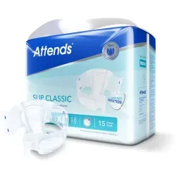 Attends Slip Classic 10 Inkontinenzhosen 202028 , 1 Packung = 15 Stück, Größe: XL