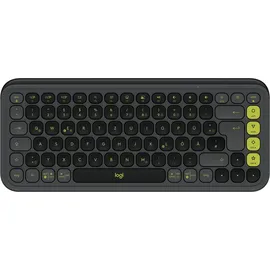 Logitech POP Icon Keys DE Grafit / Grün