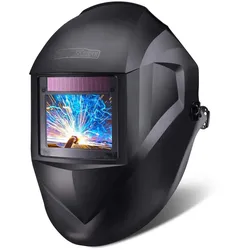 Tacklife Professioneller Schweißer Helm mit automatischer Verdunkelung, 3,94 "x2,87" großer Sichtbereich Schweißerschutzmaske - PAH03D
