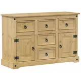 vidaXL Sideboard Corona 112x40x75 cm Massivholz Kiefer