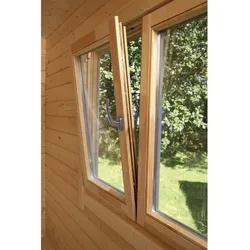 WOLFF FINNHAUS Doppelfenster »Gartenhaus«, BxH: 129 x 99,6 cm, Isolierglas - braun