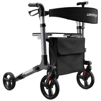 Weinberger Aluminium-Rollator 3-fach faltbar