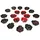 VARIA Group SHELL04SET - Feldherr Shell Set für Darkest Dungeon: The Board Game – 18 Tokenschalen