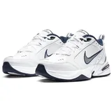 Herren White/Metallic Silver 40,5