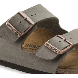 Birkenstock Arizona Birko-Flor Nubuk schmal stone 36