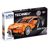 OPEN BRICKS Sports Car Orange