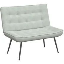 vidaXL Sitzbank Hellgrau 110 x 74 x 84 cm