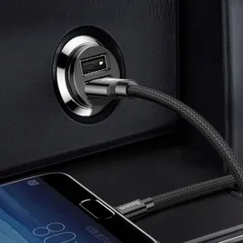 Baseus Autoladegerät 2x USB 3,1 A Schwarz