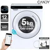 Candy CW50-BP12307WU-S Waschmaschine (5 kg, 1200 U/min)