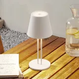 LINDBY LED Lichterkette dimmbar 1-flammig 1 m Weiß