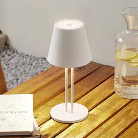 LINDBY LED Lichterkette dimmbar 1-flammig 1 m Weiß