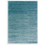 Schöner Wohnen Pure Hochflorteppich 160 x 230 cm Blau/Türkis