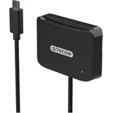 Sitecom Md-1002 Kartenleser Usb 2.0 Type-c Schwarz