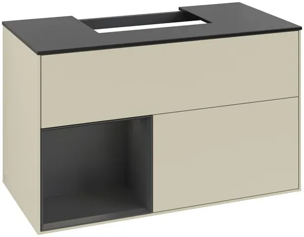 Villeroy & Boch Waschbeckenunterschrank Finion F11 1000x603x501mm m Bel FK/RE/AP: HJ/HJ/2 F112HJHJ