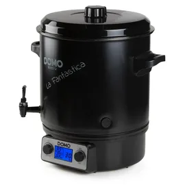 DOMO Einkochautomat 27 l Schwarz