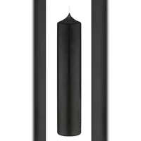 Kopschitz Kerzen Stumpenkerze 300 x 70 mm schwarz 2 St.