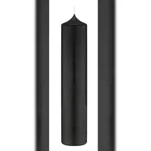 Kopschitz Kerzen Stumpenkerze 300 x 70 mm schwarz 2 St.