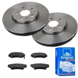 ATE Bremsensatz, Scheibenbremse vorne rechts links belüftet 321mm für VAUXHALL SAAB CHEVROLET OPEL 569064 95530018 1605232 1420-22765