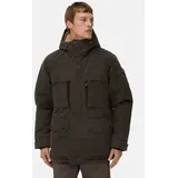 CAMEL ACTIVE Winterjacke mit Taschen in Dunkelbraun | Gr.: 60