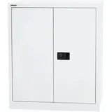 BISLEY Stahlschrank Universal E402A01696 verkehrsweiß 91,4 x 40,0 x 100,0 cm, aufgebaut