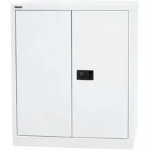 BISLEY Stahlschrank Universal E402A01696 verkehrsweiß 91,4 x 40,0 x 100,0 cm, aufgebaut