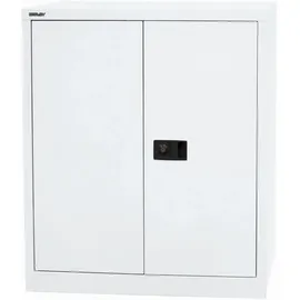 BISLEY Stahlschrank Universal E402A01696 verkehrsweiß 91,4 x 40,0 x 100,0 cm, aufgebaut
