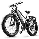 eBike 26 Zoll E-Mountainbike 1000W 48V Elektrofahrrad Pedelec E-Fahrrad Fatbike