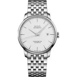 Mido Baroncelli III Chronometer M027.408.11.031.00 - weiß,silber