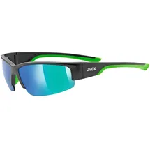 Uvex Sportstyle 215 black mat green