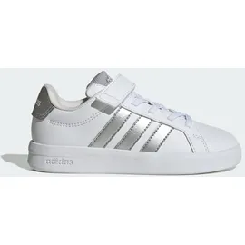 adidas Grand Court 3.0 Kinder Cloud White/Silver Metallic 30,5