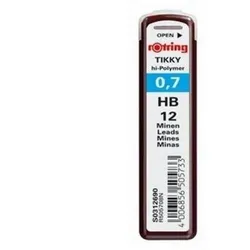 rOtring Polymer Leads, HB, 0,7 mm