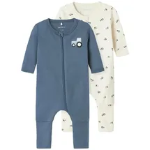 NAME IT Tractor Pyjama 2 Einheiten Jet Stream 12 Monate
