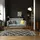 Relaxdays Stehlampe Jugendstil 4000 lm Braun