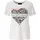Aniston CASUAL T-Shirt mit Herz, Leo-Druck und Statement-Schriftzügen orange|schwarz|weiß 44 EU