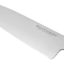 Echtwerk Damaszener Messer Set, 3-TLG, Kochmesser/Küchenmesser, Schälmesser, Damaststahl, Pakka-Holz,