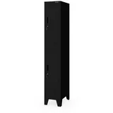 Jan Nowak Bartek 1 Plus Garderobenschrank 172 x 29 x 45 cm Schwarz