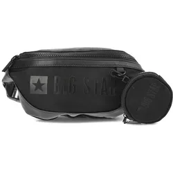 Schwarze Geldbörse Gürteltasche Big Star, universal
