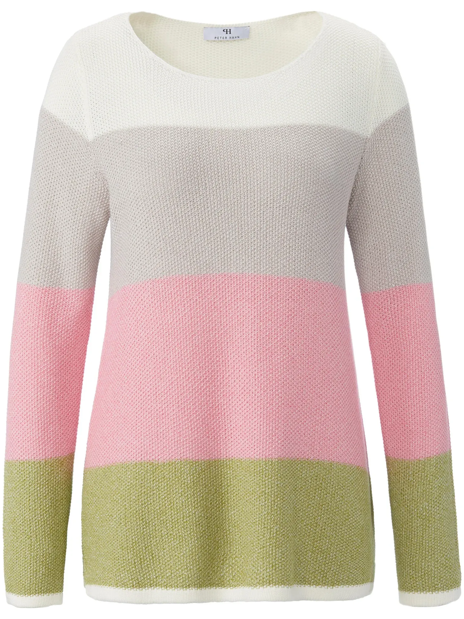 Le pull manches longues  Peter Hahn rosé