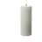 uYuni LED Kerze Thea Uyuni mit Rillen Timer bis 400Std. D: 5,8cm H:15,2cm gerillt weiß